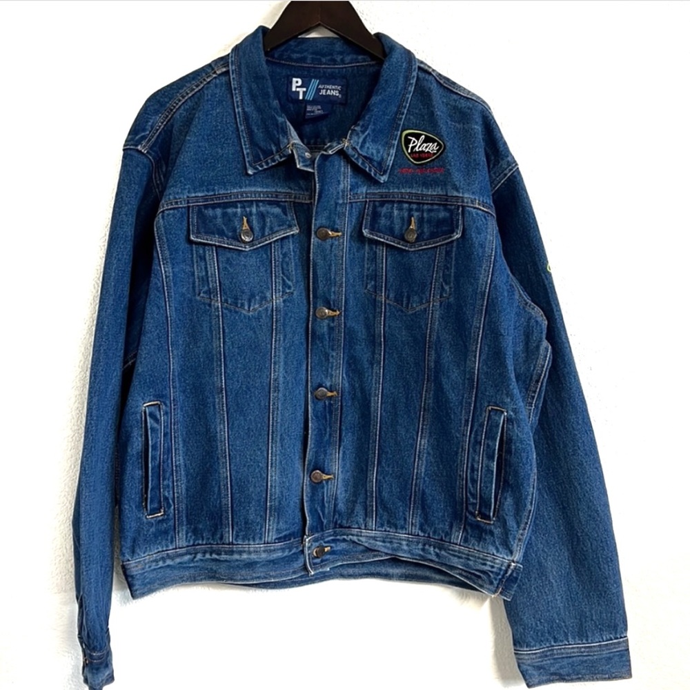 Mens jean jacket size xxl